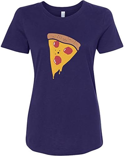 Torta e fatias de pizza | Mãe pai bebê filho filho combinando camisas familiares