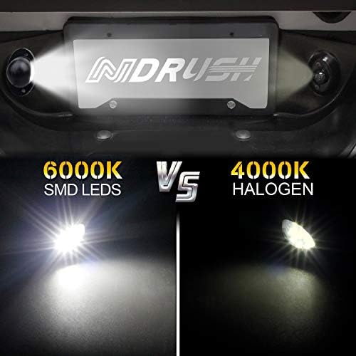 Lâmpada de tag da placa de LED de NDRush LED com plugues de fiação de soquete compatíveis com Dodge Ram 1500 2500 3500 1994-2001