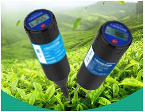 ZYJBM Fertilizante do solo Detector de nutrientes PH Temperatura de condutividade parameta, umidade e medidor de velocidade