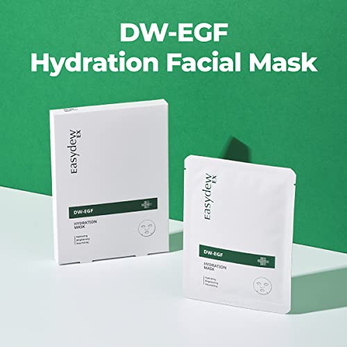 EasyDew DW-EGF Hidration Máscara facial com ceramida hialurônica colágeno fortalece a barreira da pele para linhas finas e rugas