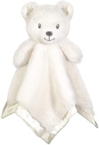 Beilimu urso+coelho de segurança cobertor macio macio amor