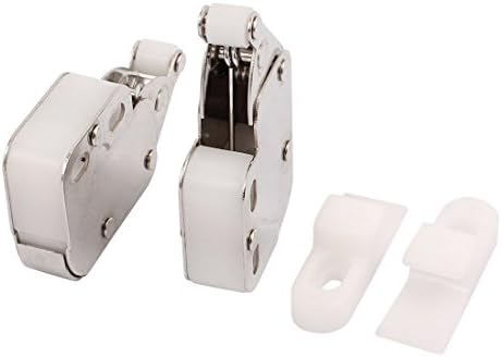 Aexit 50mm x decoração de 28 mm x 11 mm em forma de elefante porta de roda de elefante trava bloqueio portas de prata 2pcs