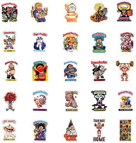 62 PCs Pail de lixo infantil American desenho animado animado