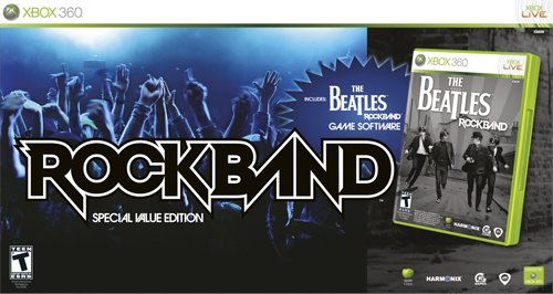 Xbox 360 The Beatles: Rock Band Special Value Edition