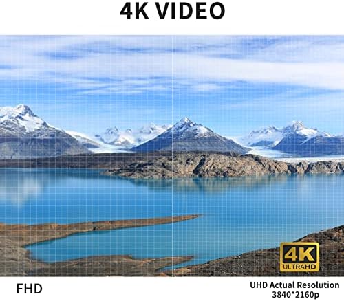 Ordro 4K Câmera de transmissão ao vivo da câmera AX65 Full HD 60fps Câmera de vídeo 12x Zoom óptico, captura HDR