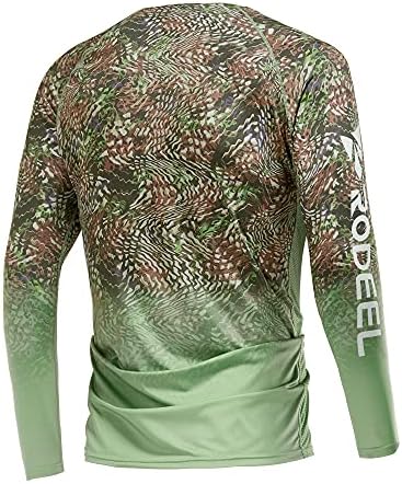 Camiseta de pesca de rodeel masculina