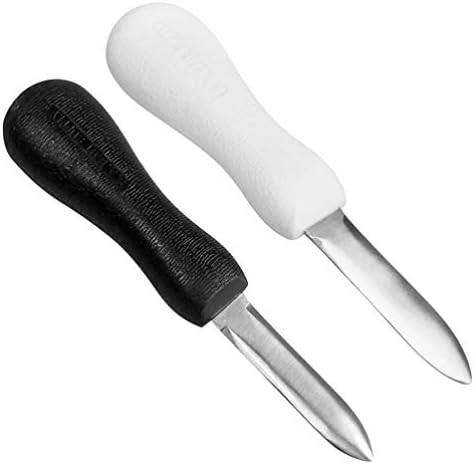 Conjunto de presentes Cabilock Oyster Shucking Knife Shucker Clam abridor de amêijoa com faca de faca de vieira não fácil de segurar