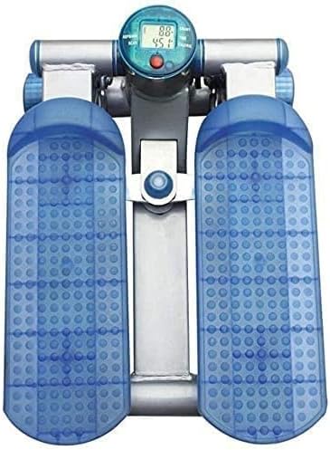 Madrões mxjcc para exercício, máquina de passo ajustável ， com faixas de resistência e tela de LCD, escada de escalada portátil Máquina