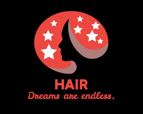 Cabelo: os sonhos são infinitos. 100 pedaços de cabelos pretos para cabelos grossos e encaracolados