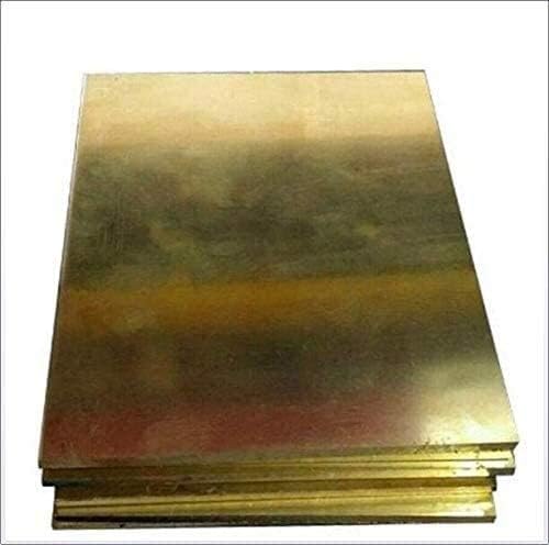 Placa de folha fina de folha fina de metal original Placa de folha de metal de cobre 2,5 mmx200 x 300 mm Cut Cobper Metal Placa de cobre Folha de cobre