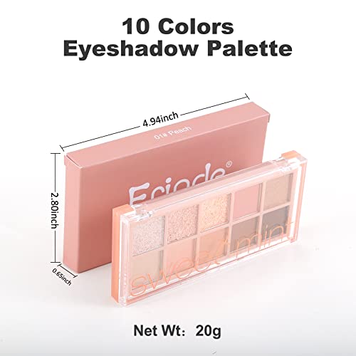 Erinde 10 Cores Eyeshadow Paleta Maquia