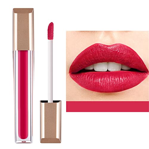 Mini sacos WGUST para Lip Gloss Velvet Lipstick Cosmetics clássicos à prova d'água clássica Longa Longa Corção macia cor