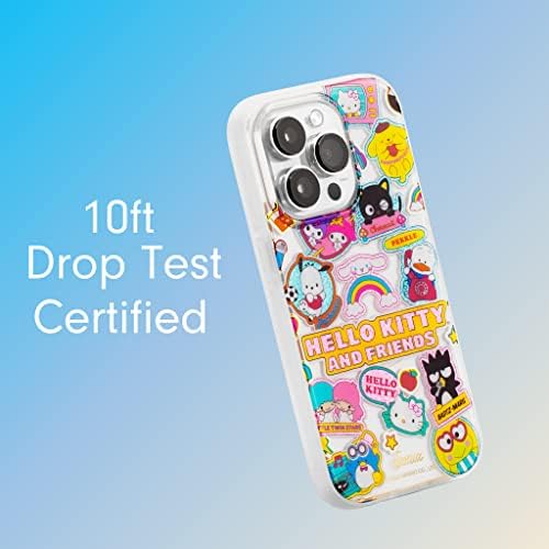 Sonix X Sanrio Caso para iPhone 14 Pro Max | Compatível com Magsafe | 10ft Drop testado | Hello Kitty e adesivos de amigos