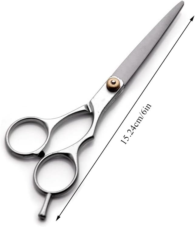 Tesoura de cabeleireiro profissional smljlq de 5,5/6 polegadas tesoura de tesoura de barbeiro barbeiro cortando tallo de estilismo