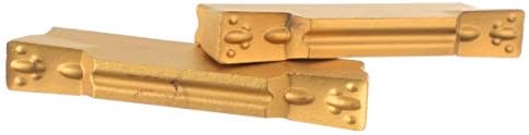 Koleso 10pcs mgmn300-m lâminas de carboneto dourado inserções de torno cnc cnc grooving grooving cutters 30x5x3mm para aço de
