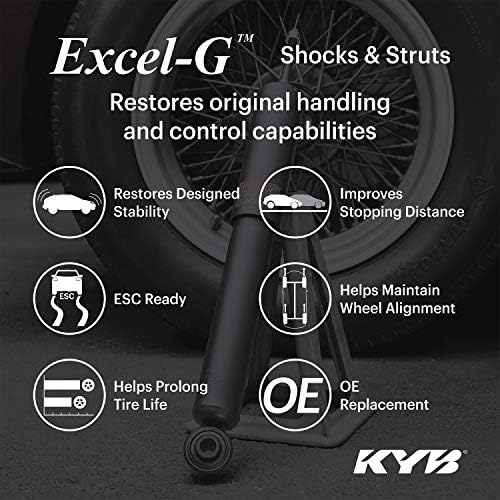 KYB 341276 Strut de gás Excel-G