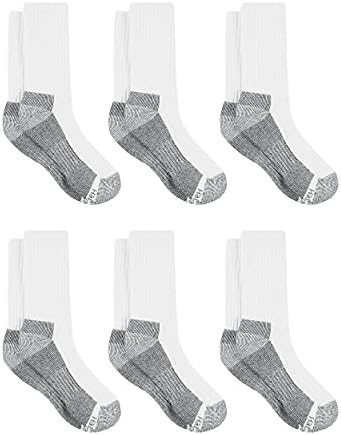 Hanes Men's Work Socks, 6-Pack