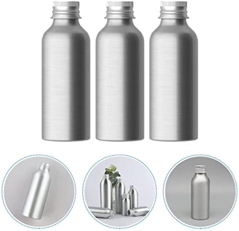 3Sets Corpo Silver líquido para tampas leves de tampas leves Dispensador de lotes cosméticos Distribuidor de lidra