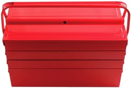 Laser 3486 Caixa de ferramentas - 7 bandeja 425mm, vermelho