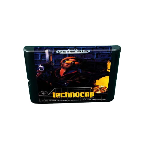 Aditi TechnoCop - Cartucho de jogos MD de 16 bits para o Megadrive Genesis Console