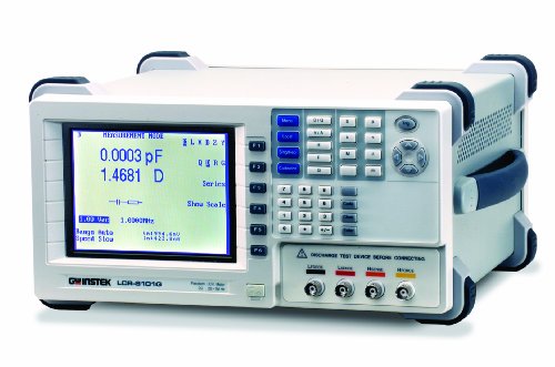 GW Instak LCR-8110G Medidor LCR de precisão com interface RS-232/GPIB, 1 MHz de frequência de teste