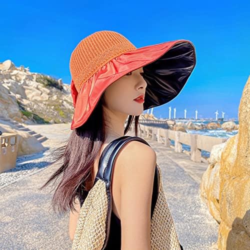 Chapéus do sol do sol amplo chapéu de praia ao ar livre largo Caps de beisebol de cor sólida para o chapéu de balde de renda de moda