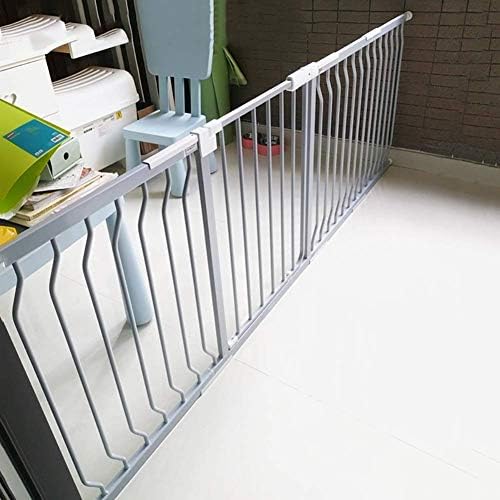 Maryaz Pet Playpens Gates de segurança, pet-cercas paradas de canhas de balusters de escadas de porta de isolamento, instalação