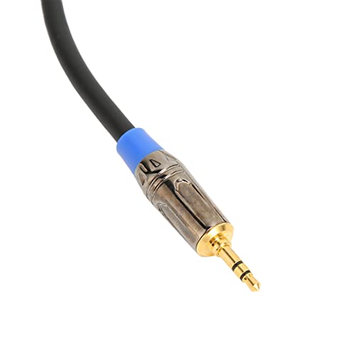 Cabo de microfone estéreo xlr a 3,5 mm de Ashata, cabo de fêmea XLR equilibrado a 3,5 mm TRS, Mini TRS CORATE ESTÉRIO PARA XLR Cabo de áudio de microfone feminino, para câmera de câmera digital, câmera DSLR