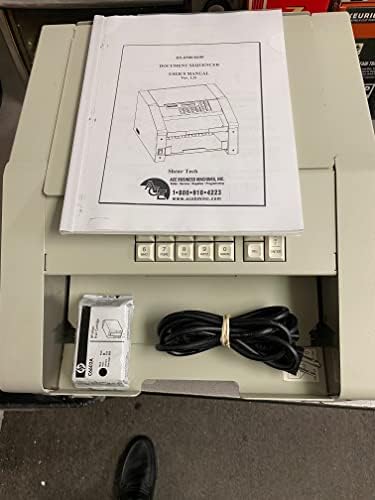 Shear Tech DS-6500 sequenciador de documentos automáticos, projetado para imprimir nos documentos de tamanho da letra, alimentação
