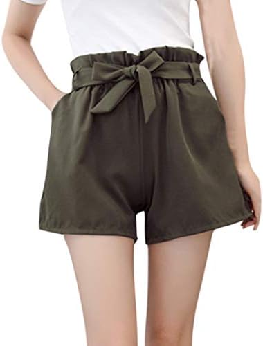 Gaozhen feminino shorts de cordão