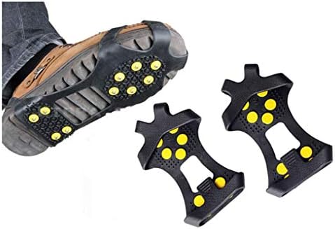 Toasis Ice Grips Snow Spike Crampões de tração Garcilas para a bota de sapatos