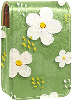 Caixa de batom Oryuekan com espelho bolsa de maquiagem portátil fofa, bolsa cosmética, prado verde de primavera pastor