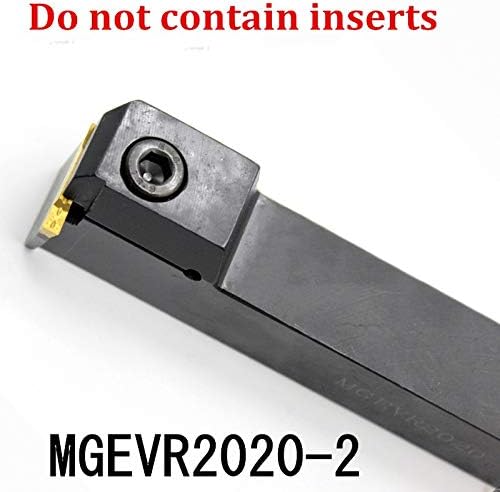 Fincos 1PCS MGEVR2020-2/MGEVL2020-2 Ferramenta de ranhura externa, suporte de ranhura, ferramentas de corte CNC, ferramentas