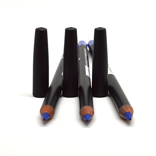 Lápis de Eyeliner Ultra Fine Blue Royal Blue, cremoso, ultra-pigmentado, duradouro, cria linhas definidas, composição profissional,