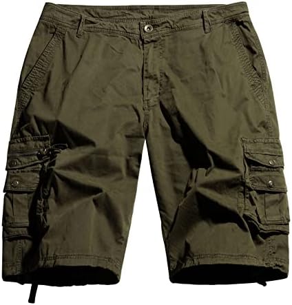 Shorts de carga grande e alta para homens de verão tático calça curta ao ar livre viagens de viagem shorts de corredor casuais