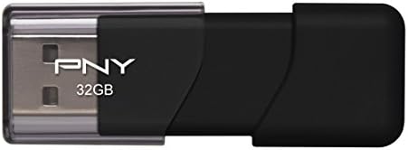 PNY ACTENE USB 2.0 Flash Drive, 32 GB/ Black