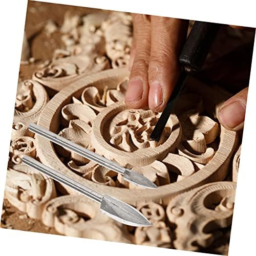 Sewacc 3 conjuntos Ferramenta de ajuste de aço de carpintaria de bits de escultura diy ferramentas universal para a madeira