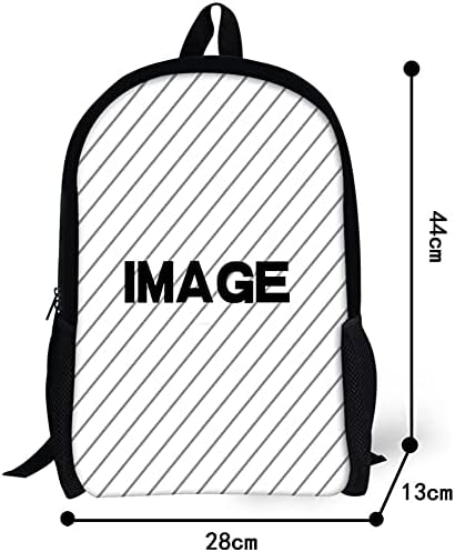 Pzz Beach 3 Peças Casa Crianças Backpack Backpack Caixa de lápis para meninos Térmicos Isolados Durável