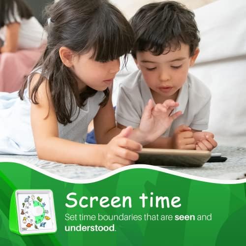 Timer visual para crianças, criança, autismo, ADHD e pré -escolar - Timers de contagem regressiva silenciosa de animais -