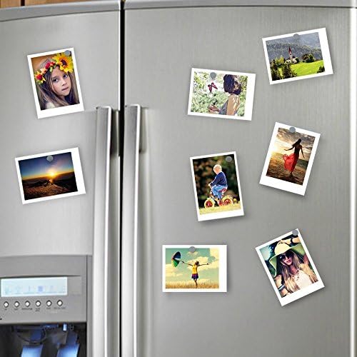 Ímãs 90pcs, 4 ímãs de refrigerador de tamanho diferente, ímã de geladeira de cilindro pequeno, ímãs de terras raras