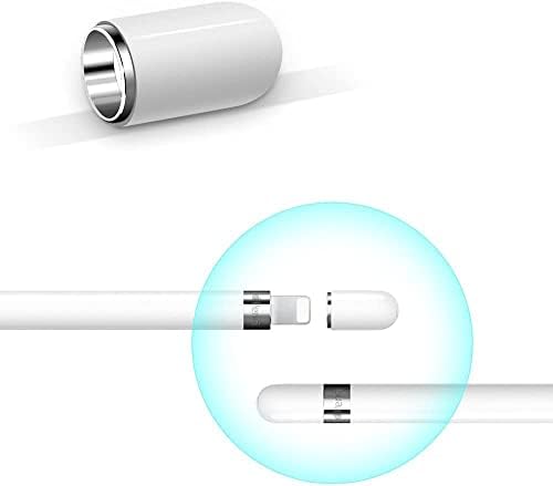 Tampa magnética Gismysavior e dicas de ipncil substituto para Apple lápis 1ª geração, tampa ipncil Magnetic + Lápis Ipolil Tip para