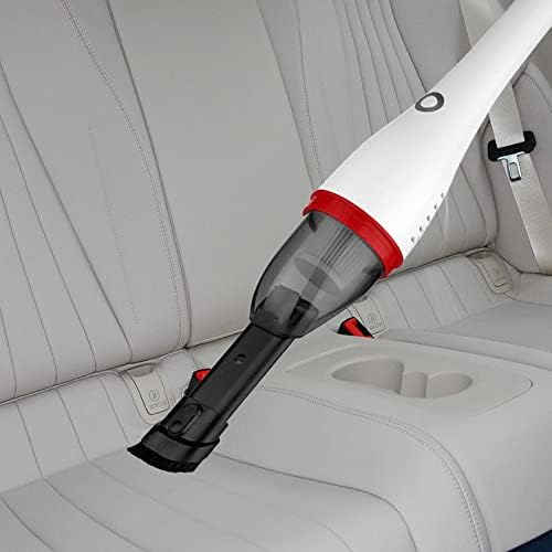 Ｋｌｋｃｍｓ A aspirador de pó de carro 6000pa recarregável limpeza rápida de limpeza doméstica, branco