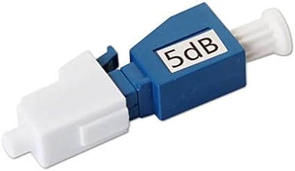 LC/UPC SingleMode Fiber Optic Atenuator 3DB, 2 pacote, masculino/feminino, atenuador em linha, modo único fixo