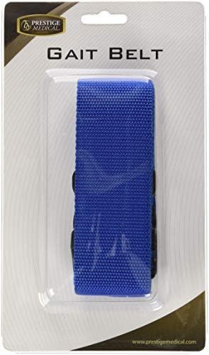 Cinturão de transferência de marcha de nylon de prestígio com fivela de plástico, Royal, 3,75 onças
