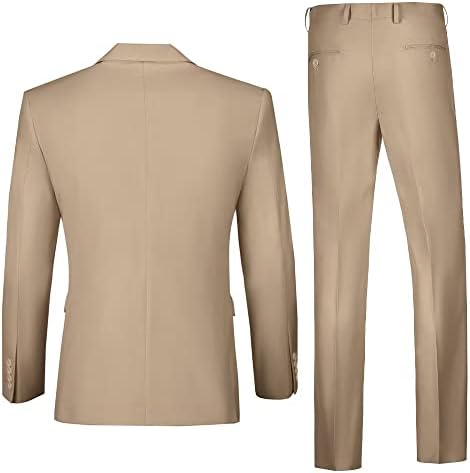 Ternos masculinos de 3 peças Slim Fit Tuxedo Groomsman Terno para festas de baile Casual Blazer Vest Pants Conjunto