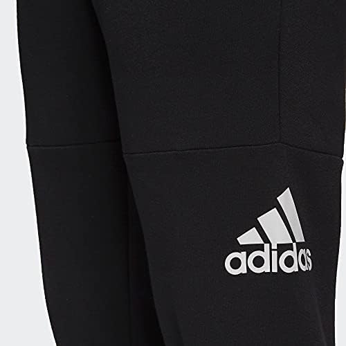 Adidas Multi Sport Sport Fleece Open Pant Black/White Size Medium