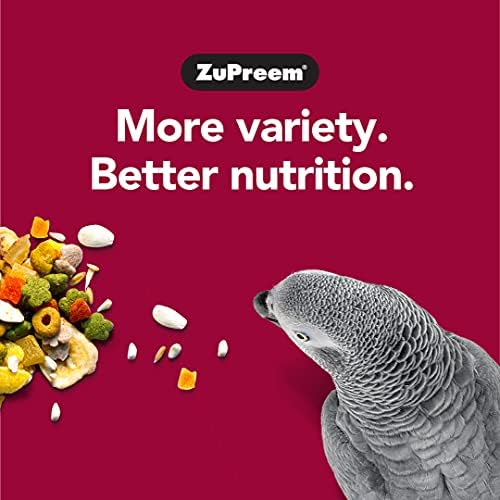 Braco de pacote Zupreem Pelas de sabor frutas e sementes sensíveis para aves pequenas, 2 lb - Nutrição essencial e variedade de enriquecimento