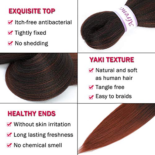Cabelos de trança longa 36 polegadas 8 pacotes naturais pretos profissionais trançados cabelos macios sintéticos Crochetes