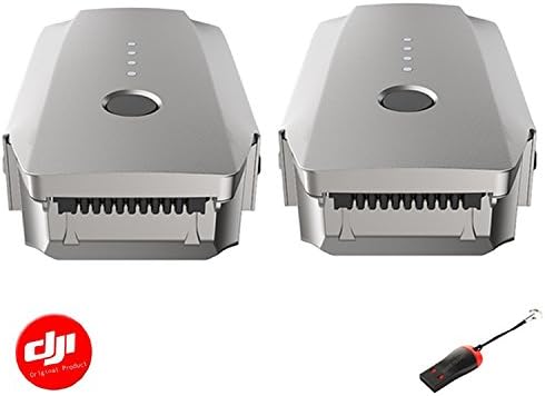 DJI Mavic Intelligent Flight Battery 2 Pack com o Luckybird USB Reader