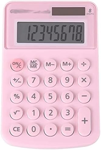 Calculadoras HXR Mini calculadora portátil calculadora solar prática de 8 dígitos Exibir calculadora de estudante fofa